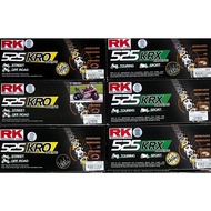 Chain 525 RK Model 525 KRO2 O-Ring And KRX X-Ring 120 Joints Rivet Type Support 900 CC: 1