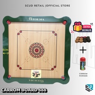 Carrom Board 888 Victoria (FREE CARROM POWDER)