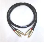 Cable Canare Plus 2 Jack RCA Amphenol To 2 RCA Amphenol 1M