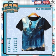 3D Kids T-shirts Godzilla Art 9 Kids Clothes 3D Game 3D Kids T-shirts Anime 3D Kids T-shirts Ages 1 