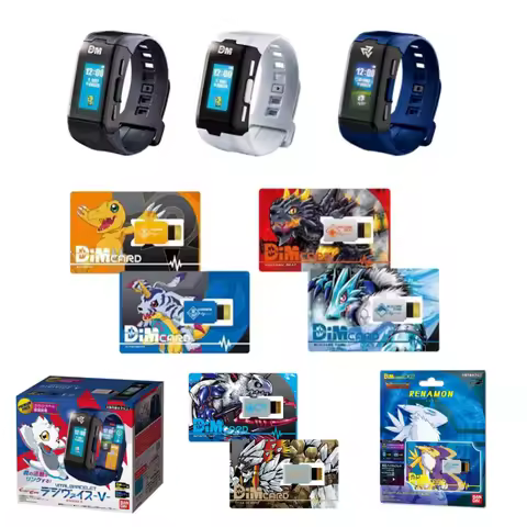 [in Stock] Genuine Anime Digimon Adventure Second Generation Life Bracelet Length 23cm Children's Ad