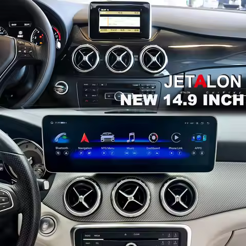 14.9" Wireless Carplay Android 15 For Mercedes Benz B-Class W246 W245 2011-2019 Car Radio Video Mult