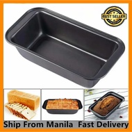 Bread Loaf Cake Baking Pan Loaf Pan 8.5 x 4.5 Inch Black Carbon Steel Non Stick Loaf Baking Mold Bak