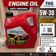 ORIGINAL PERODUA ENGINE OIL 5W-30 + OIL FILTER