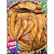 Dried Bananas with Sesame Sugar - H2farm - Snack Food - Crispy and Fragrant - Sugared - H2farm Dalat