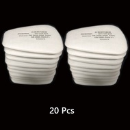 10-300Pcs 5N11 Pre-Filters Replaceable Cotton Filter Dust Particulate Filter For 6000/7000 Dust Gas