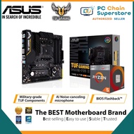 AMD Ryzen 5 3400G w/ Radeon RX Vega 11 Graphics Processor + ASUS TUF Gaming B450m PRO II Gaming mATX