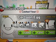 Pet simulator 99 cartoon egg