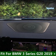 Dashboard Stereo Speaker Audio Sound Loudspeaker Decor Panel Cover Trim Fit For BMW 3 Series G20 201