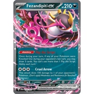 [Binder Condition] Fezandipiti ex #38 Pokemon Shrouded Fable