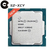 Intel Celeron G5905 3.5 Ghz Dual-Core Dual-Thread CPU Processor 2M 58W LGA 1200 Sealed New And Come With The Cooler