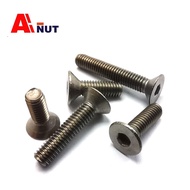 m2 m2.5 m3 m4 m5 m6 titanium flat head screw   DIN7991 Titanium bolt  titanium flat bolt kit  E019