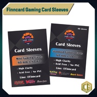 [Card Guard] Finncard Gaming Sleeve Leaf Transparent For One Piece/Pokemon/Yu-Gi/VG/Battle Spirit.