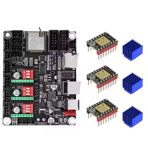 AT05-MKS DLC32 V2.1 32Bit For Engraving Motherboard Offline Controller TMC2209 For Engraver TS24/TS3