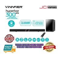 Vinnfier Hyperbar 300BTR Wireless Soundbar with Bass Subwoofer