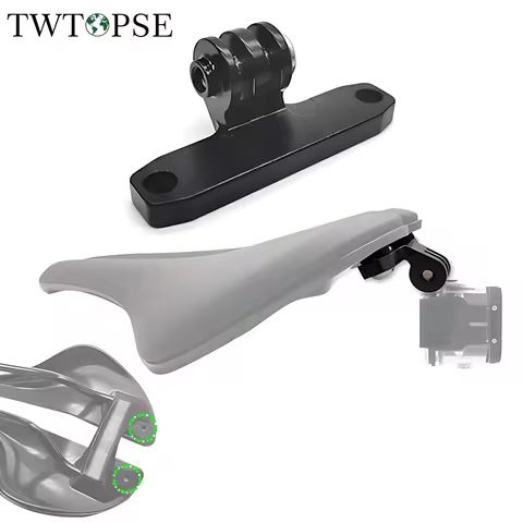 TWTOPSE Bike Rear Light Mount For TREK Bontrager Aeolus VERSE COMP Saddle With Mounting Holes Fit Fo