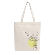 Túi Tote Vải Canvas Mộc GINKO có dây kéo khóa ( túi con ) from basic In Minimalism Art M38
