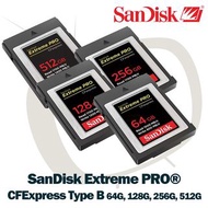 SanDisk Extreme PRO CFexpress Card Type-B ( 64G / 128G / 256G / 512G )