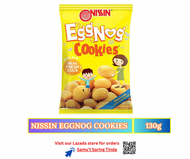 Nissin Eggnog Cookies 130g