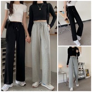 enfagrow 1 3 ✴women trousers plain solid color pants with string bell ans one pocket straight square