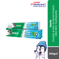 Darlie Double Action Enamel Protect Mild Mint Toothpaste 200Gx2