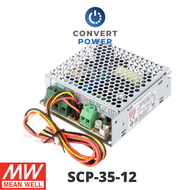 Mean Well SCP Series (SCP-35) SCP-35-12 Power Supply - 35.9W 13.8V 2.6A for Security Camera c/w Batt