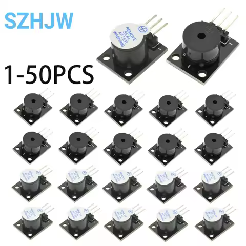 1-50pcs Transistor Active / Passive Buzzer Sensor Alarm Module KY-006 KY-012 For LH DIY Kit Accessor