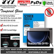 Samsung Tab S9 FE Plus 12.4 inch 2023 X610 X616B PsDs 2.5D Curved Edge Ultra HD Smooth Anti-fingerpr