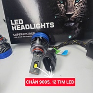( MẪU 2025 85W) Đèn pha led V30S siêu sáng 24 Tim Led cho Ôtô và xe máy chânH1  H4 H7 H11 9005 9006