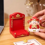 National Trendy Five Fortune Shrine Decoration Desk Work Position Decoration Creative Money Fortune 