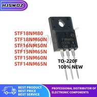 10Pcs/lot TO-220F STF18NM80 STF16NM50N STF15NM65N STF15NM60N STF18NM60N STF14NM65N MOS Tube mos chip