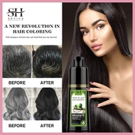 Hair dye plant bubble hair dye non-stick scalp hair dye cream white to black non-damaging shampoo joltsg