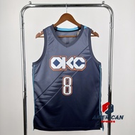 2024/25 Men's  Oklahoma City Thunder Jalen Williams Blue Basketball Jersey