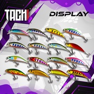 TACHI Medusa Sinking Minnow 5cm/5g – Hard Bait Lure for Casting Sebarau, Bass, Peacock Bass, Toman