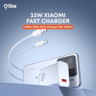 OLIKE CM33 Adapter Charger Type C 33W Cable USB to Type C Fast Charger 33w