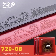 Friendship 729 08 Series Table Tennis Rubber ES Sponge Tacky Surface Pimples-in Ping Pong Rubber