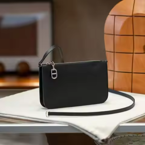2026 Hot Sell Fashion Lady Genuine Leather Shoulder Bag Luxury High Quality EP Palmprint Cowhide Sna