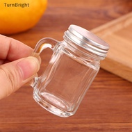 [TurnBright] 1Pc 40ml Mini Jam Honey Jar Portable Leakproof Coffee Milk Juice Bottle With Lid Home P
