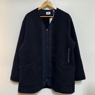 全新* UNIQLO x Engineered Garments 刷毛無領開領外套