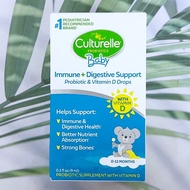 โปรไบโอติกส์เด็ก Probiotics Baby Immune + Digestive Support Probiotic & Vitamin-D Drops 0-12 Months