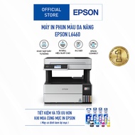 Máy in phun màu đa năng Epson Ecotank L6460 in 2 mặt tự động