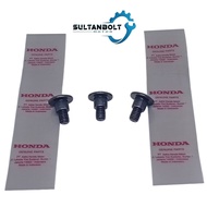 3pcs Rear Exhaust Funnel Cover Bolts Screw Honda Cbr 150R/250R Cb 150 Vario New Original