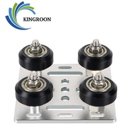 KINGROON 1Set 2020/2040 V-slot Aluminum Profiles Wheels 3D Printer Parts For Openbuilds V Gantry Pla