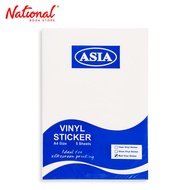 Asia Acetate A4 Vinyl 5's - Office Supplies