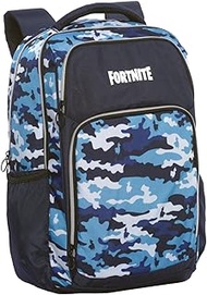 Camo Fortnite Organized Backpack Blue Camouflage 64996