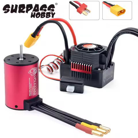 Surpass Hobby Waterproof 3650 1650KV 2050KV 2300KV 3100KV 3600KV 4500KV Brushless Motor 60A/80A/120A