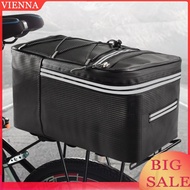 15L Bicycle Rear Rack Storage Luggage Waterproof Bicycle Trunk Bag Elastic Strap
