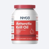 Yougouhui★Norway original NYO3 Antarctica 400mg Krill Oil Soft Capsules Fish Oil omega-3 Middle-aged