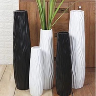 Imitation Ceramic Floor To Ceiling Large Vase Living Room Flower Ornaments, Dry Flower Arrangement And Waterproof Hydroponic Plant Vase Dual-use Home Decoration Vase