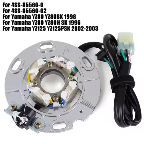 Stator Coil For Yamaha YZ80 YZ80SK YZ80H SK YZ125 YZ125PSK 2002-2003 YZ 125 1996-2004 4SS-85560-02 4